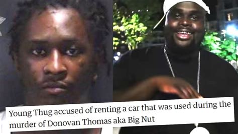 big nut ysl|young thug arrested for murder.